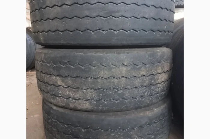 Бу шина 385/65R22.5 Bridgestone / Michelin (нарезка) прицеп- фото № 2