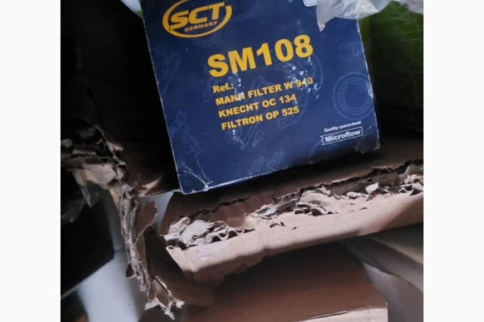 Фильтр масляный SM108 (SCT) для тракторов, комбайнов, бульдозеров- фото № 2