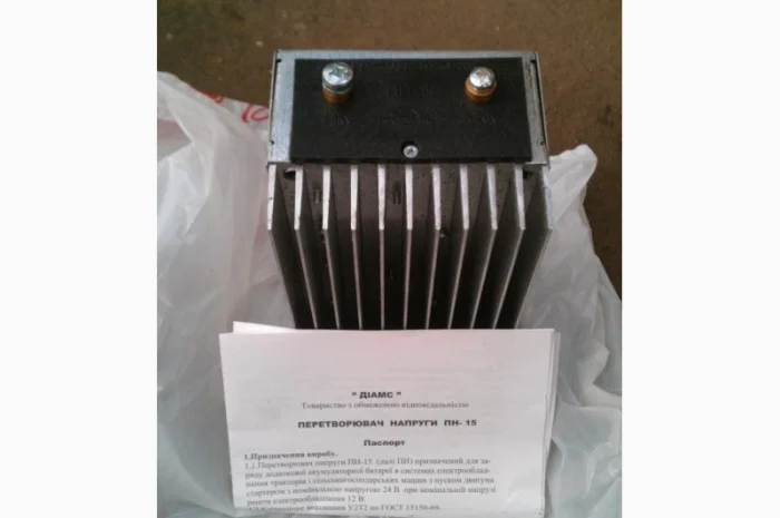 Преобразователь напряжения 12/24 ПН-15- фото № 1