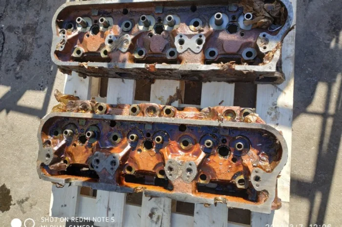 Головка блока цилиндров ЯМЗ-236- фото № 2