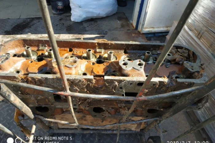 Головка блока цилиндров ЯМЗ-236- фото № 3