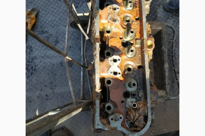 Головка блока цилиндров ЯМЗ-236- фото № 4