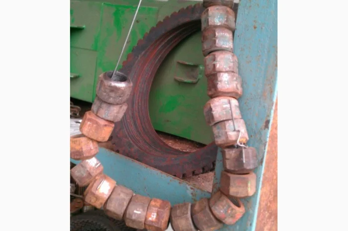 Гайка колеса Т-150- фото № 1