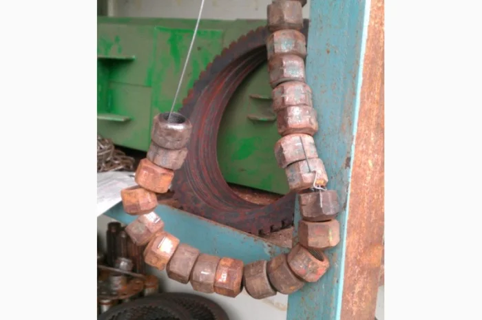 Гайка колеса Т-150- фото № 2