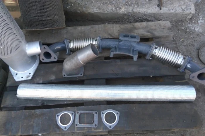 Выхлопная система ЯМЗ-236 (в сборе)- фото № 3