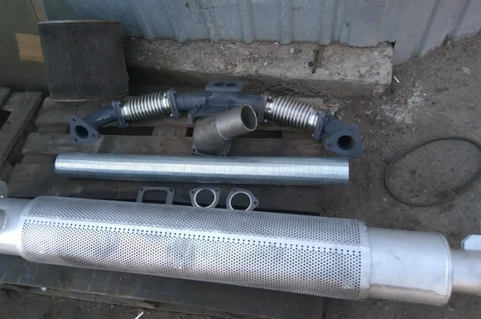 Выхлопная система ЯМЗ-236 (в сборе)- фото № 4