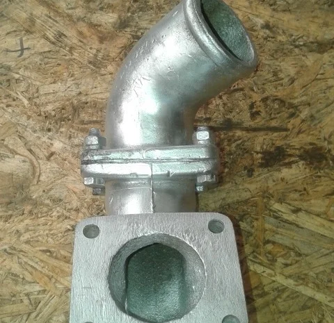 Патрубок радиатора СМД-60 нижний- фото № 1