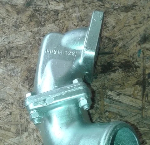 Патрубок радиатора СМД-60 нижний- фото № 2