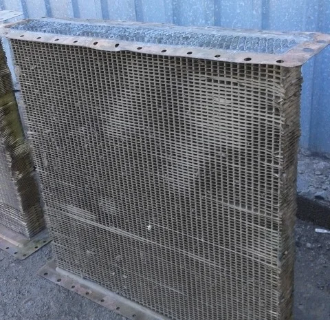 Сердцевина радиатора Т-74 (латунь, СССР, новая)- фото № 2