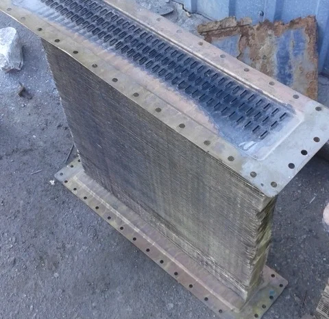 Сердцевина радиатора Т-74 (латунь, СССР, новая)- фото № 3