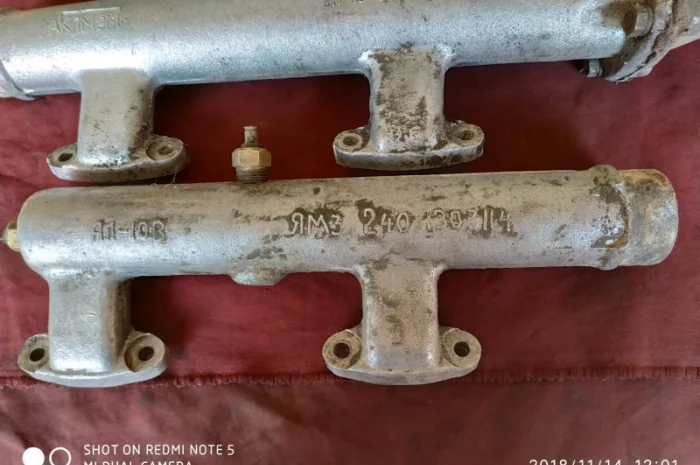 ЯМЗ 240-1303114 (труба водяная)- фото № 2