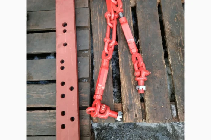 Продольная тяга навески ЮМЗ завод (лыжа)- фото № 1