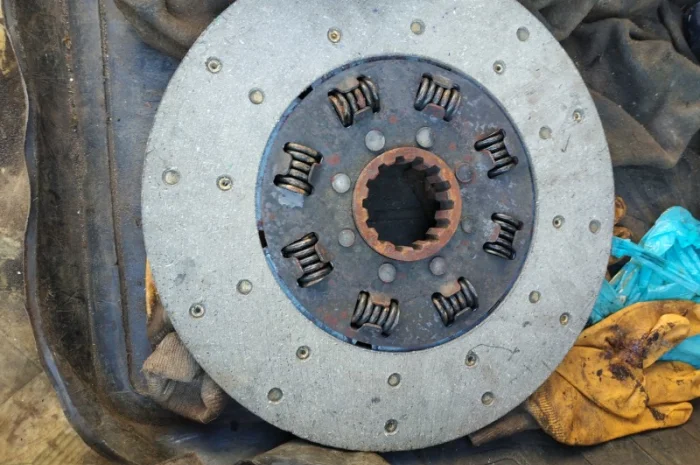 Диск сцепления А-41, мягкое, СССР- фото № 2