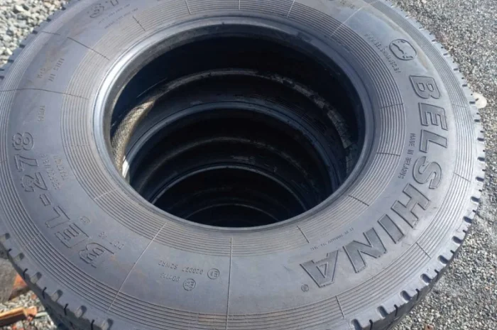 Б-у резина 315/80/22, 5, 315/80р22.5, 315*80*22.5, 315х80х22.5, R22/5 Белшина- фото № 6
