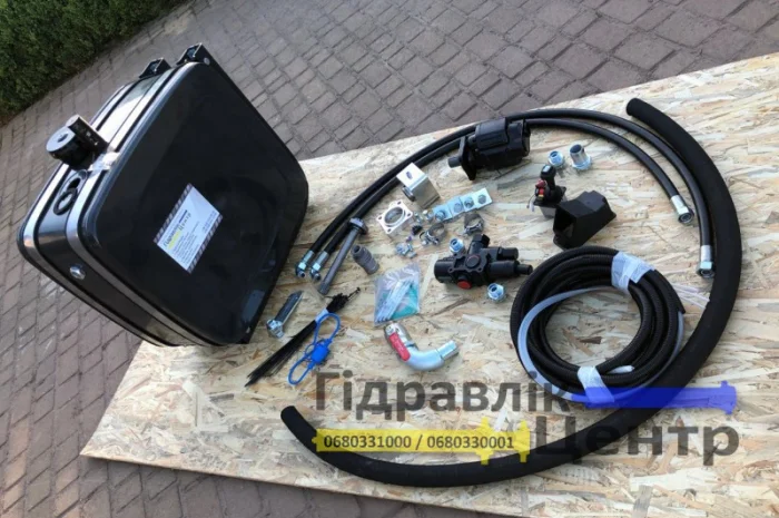 Гідравліка на тягач, вантажівка, на самоскид, для зерновоз Man, Daf, Renault- фото № 2