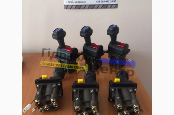 Пульт, Кран, джойстик, для управління гідравлікою. Для підйому кузова причепа- фото № 6