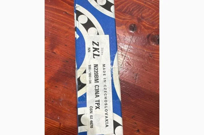 Підшипник ZKL N220BM C3NA TPX, 100 x 180 x 34- фото № 1