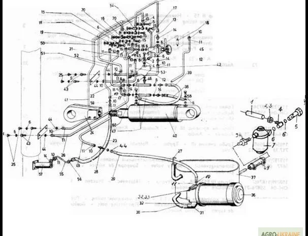 Гидравлическая система на Н4500 на погрузчик Балканкар ЕВ 687- фото № 1