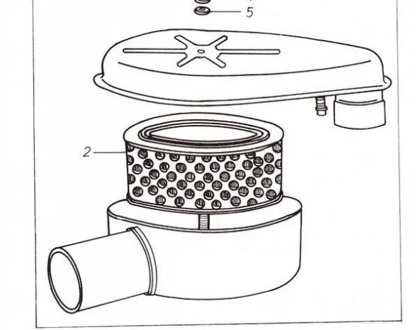 Воздушный фильтр на Двигатель Д 3900к- фото № 1