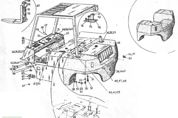 Погрузчик Балканкар ДВ 1784, ДВ 1786, ДВ 1788, ДВ 1792. Общий вид- фото № 1