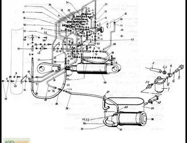 Гидравлическая система на Н2200, Н2500, Н3300 на погрузчик Балканкар ЕВ 687- фото № 1