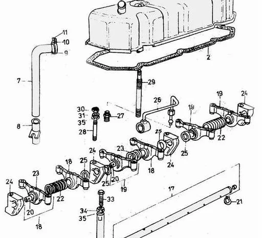 Крышка головки блока цилиндров на Двигатель Д2500к на погрузчик Балканкар- фото № 1