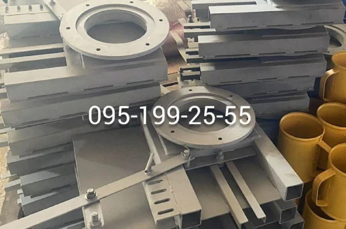 Напівборт ЗС-30М, шиберна заслінка ЗС-30М- фото № 1