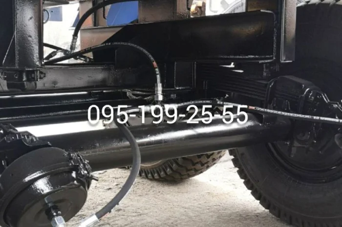 Вісь 3ПТС-12, вісь балансиру 3ПТС-12, ходова частина причепа 3ПТС-12- фото № 1