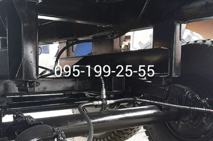 Вісь (балка) причепа 3ПТС-12; ресора причепа 3ПТС-12; запчастини 3ПТС-12, 1ПТС-9- фото № 1