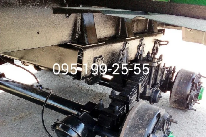 Вісь (балка) 1ПТС-9; вісь (балансиру); ресора 1ПТС-9- фото № 2