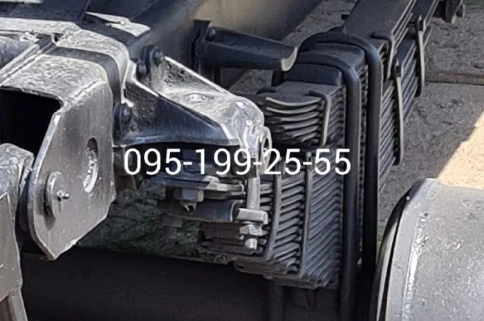 Ресора 3ПТС-12; вісь 3ПТС-12; маточина колеса 3ПТС-12, запчастини 3ПТС-12- фото № 1