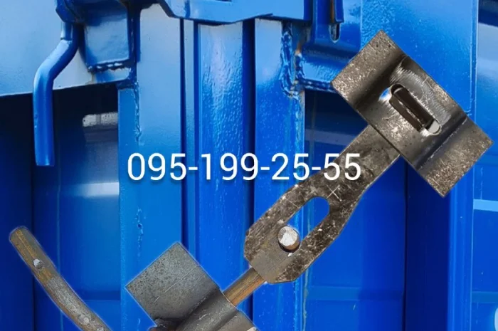 Замки борту 2ПТС-4, запчастини 2ПТС-4- фото № 1