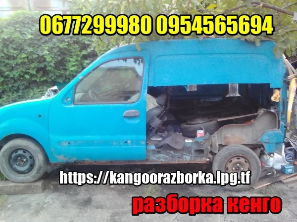 Renault Kangoo 98-12 запчасти б/у разборка шрот- фото № 1