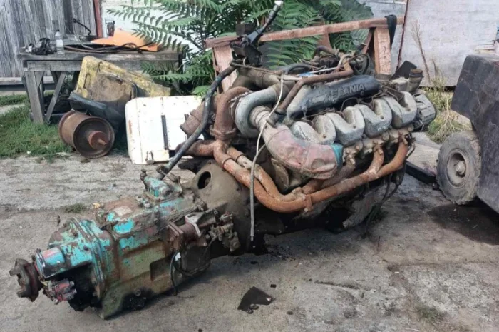 Двигатель мотор скания ds14- фото № 1