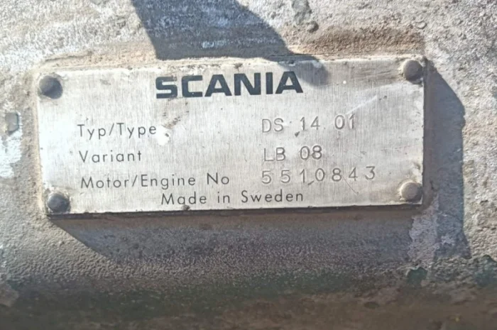 Двигатель мотор скания ds14- фото № 2