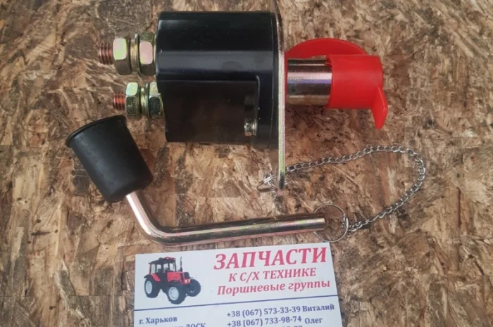 Выключатель массы АКБ с ключем 12 V 24 V ALSA- фото № 1