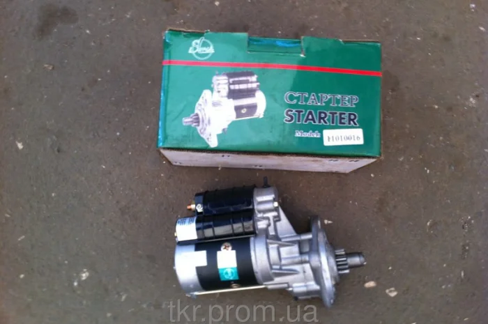 Стартер редукторный трактора ЮМЗ пр-во Словакия- фото № 1