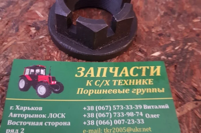Гайка мтз вторичного вала- фото № 1