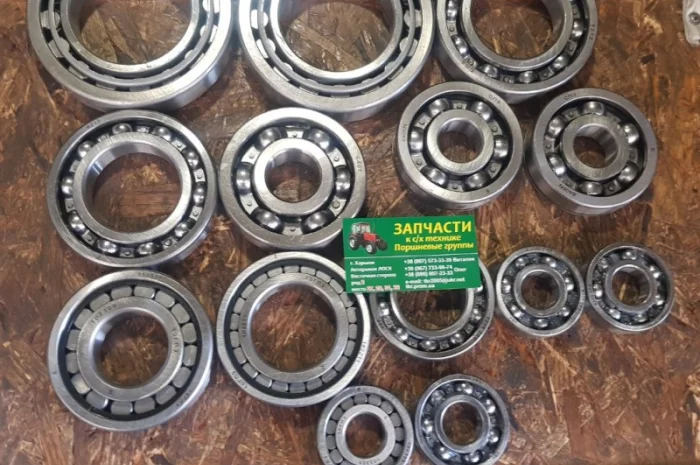 Комплект подшипников на КПП трактор Т-40 (14 шт)- фото № 1