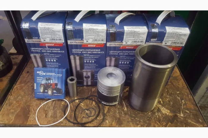 Поршневая группа МТЗ-80, ЮМЗ, Д-240/243, Д-65 КАМА пр-во Россия "Дальнобойщик"- фото № 1