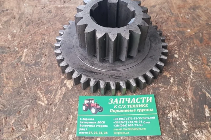Шестерня Т25-1701316-Д (Т-40, Д-144) передачи к дифференциалу и 3 передачи- фото № 1