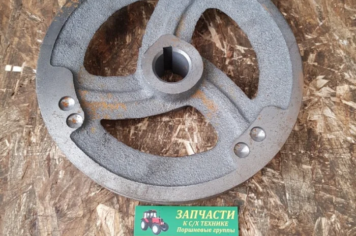 Шкив привода домолота ДОН-1500 А/Б 10.01.39.111 чугун- фото № 1