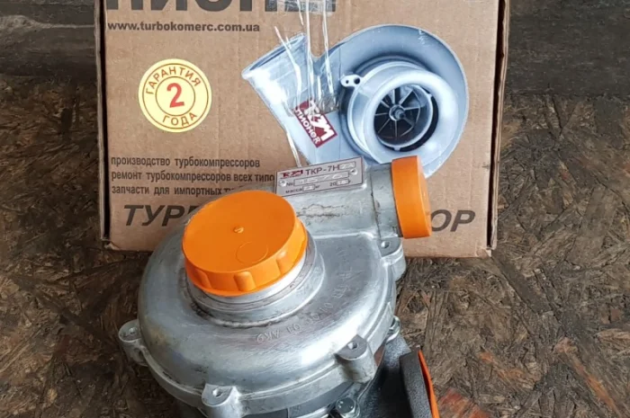 Турбокомпрессор (турбина) ТКР 7Н-2А ЗиЛ, ПАЗ, ЛАЗ, МТЗ Д-2240- фото № 1