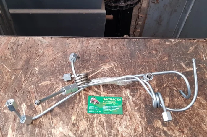 Комплект трубок высокого давления ЮМЗ гнутые (комплект 4 шт)- фото № 1