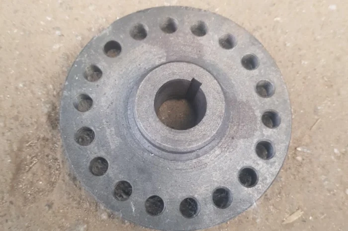 Фланец шестерни привода ТНВД Д-21/Д-144 под шпонку (Д144-1111165)- фото № 1
