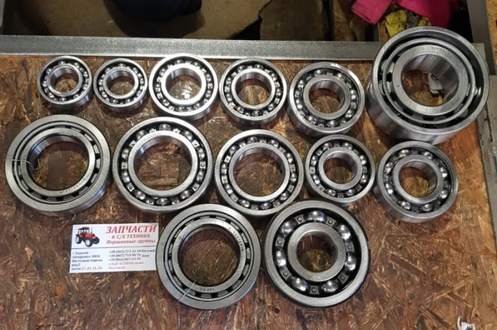 Комплект подшипников КПП ЮМЗ (13 шт)- фото № 1