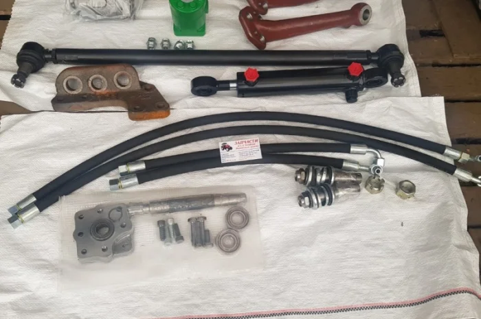Комплект под насос дозатор МТЗ-82 (гидроруль вместо ГУРа)- фото № 1