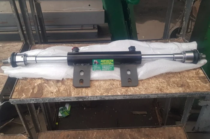 Гидроцилиндр рулевой ЦС 50, МТЗ 80, ЮМЗ двухсторонний- фото № 1