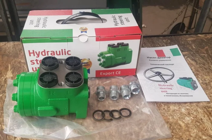 Насос-дозатор рулевого управления МТЗ, ЮМЗ, Т-40, Т-25 (гидроруль) 160 см3- фото № 1