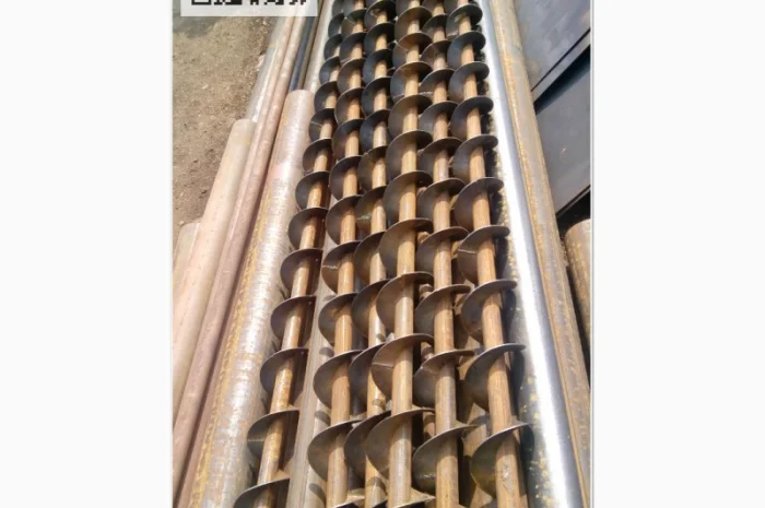 Спираль сварная шнековая (шнек) для цемента/песка. Диаметр 140. Лопасть 4 мм. Под заказ- фото № 2